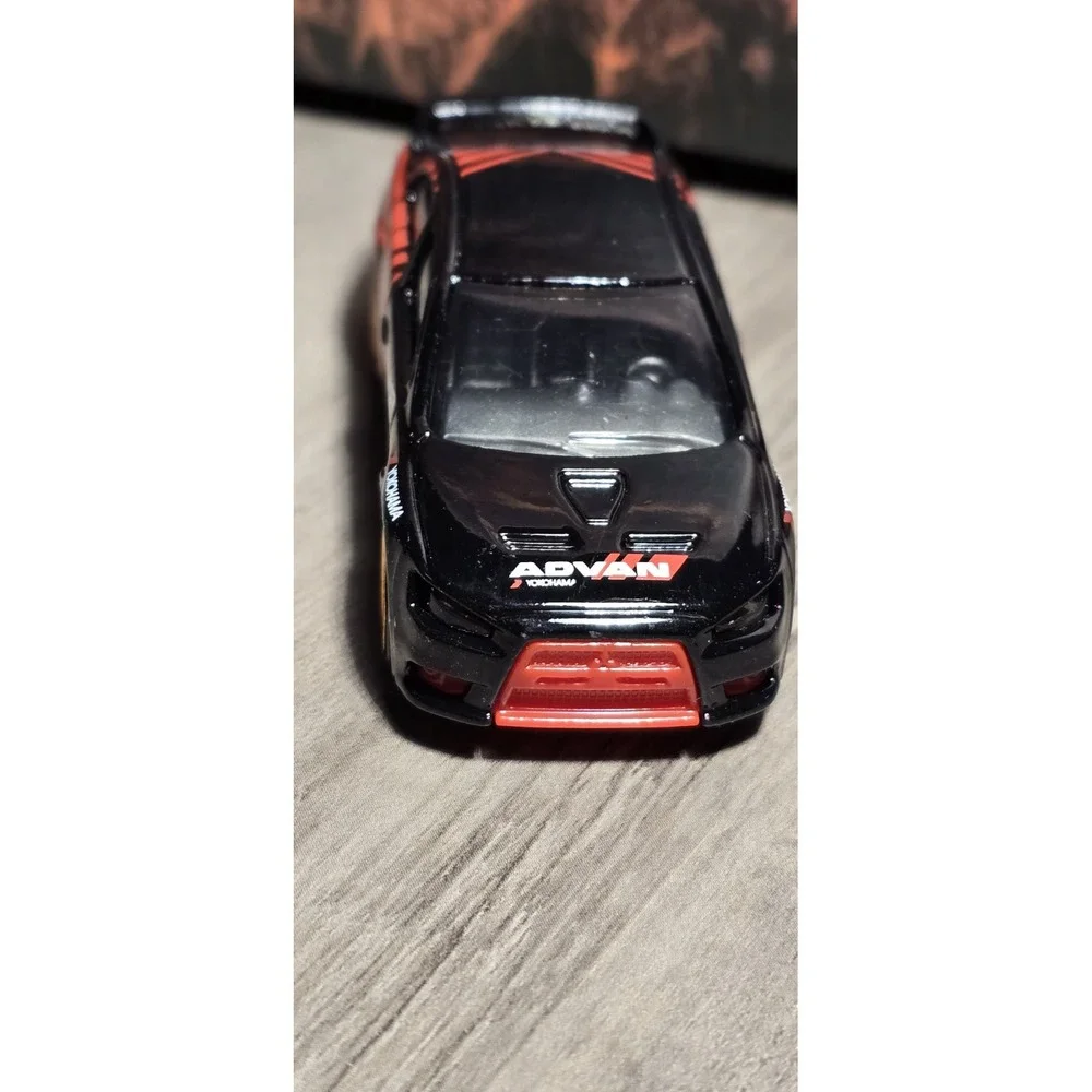 2008 Lancer Evolution EVO X 10 Black Red Advan 2020 HW Speed Graphics‎ 1/10
